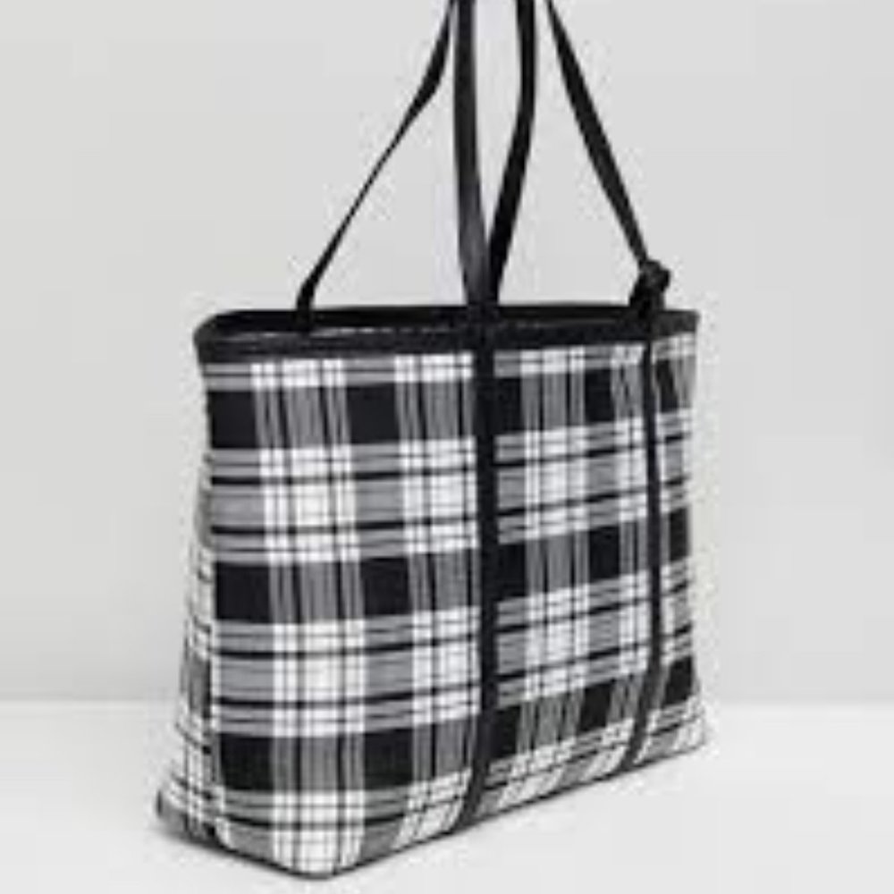 ASOS reversible patterned tote bag